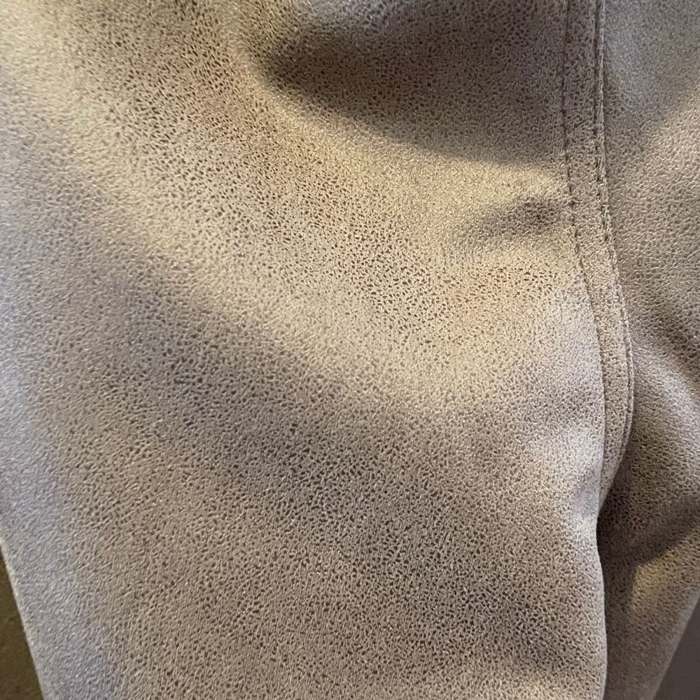 NWT...Forever 21 Brown Boot Cut Suede-Look Pants - Picture 5 of 12